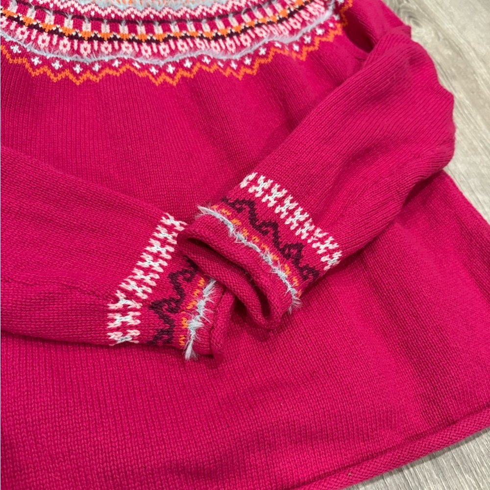 Sundance Pink Patterned Sweater - image 5